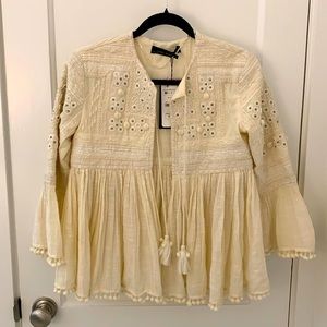 Boho chic jacket
